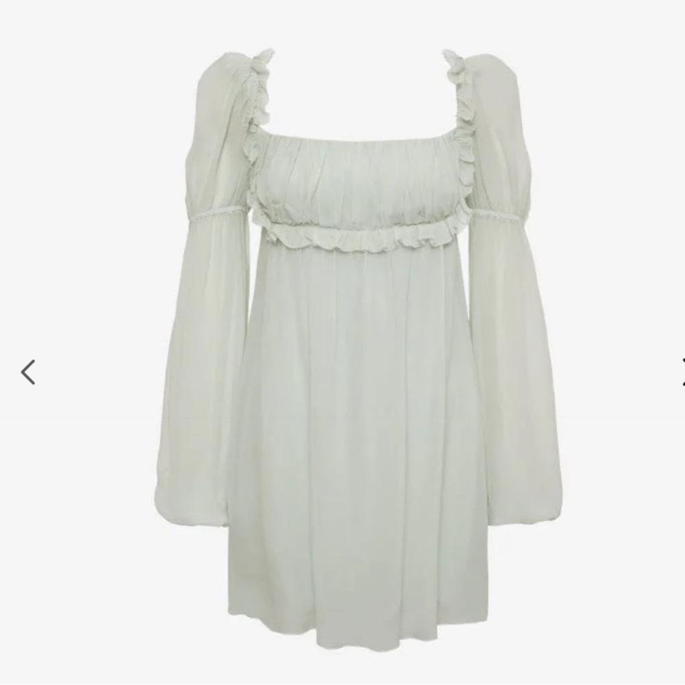 Rumored Sage Mini Dress